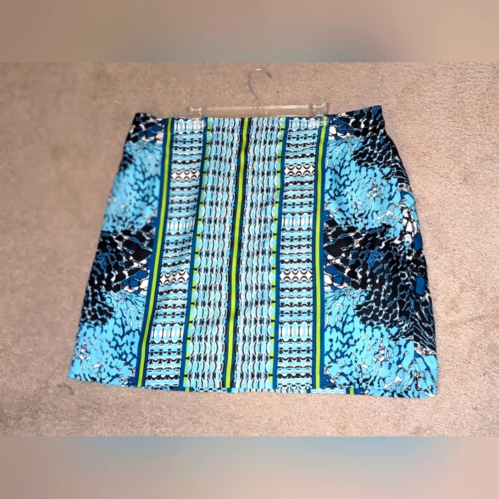 Eloquii Plus Printed Straight Skirt 20W